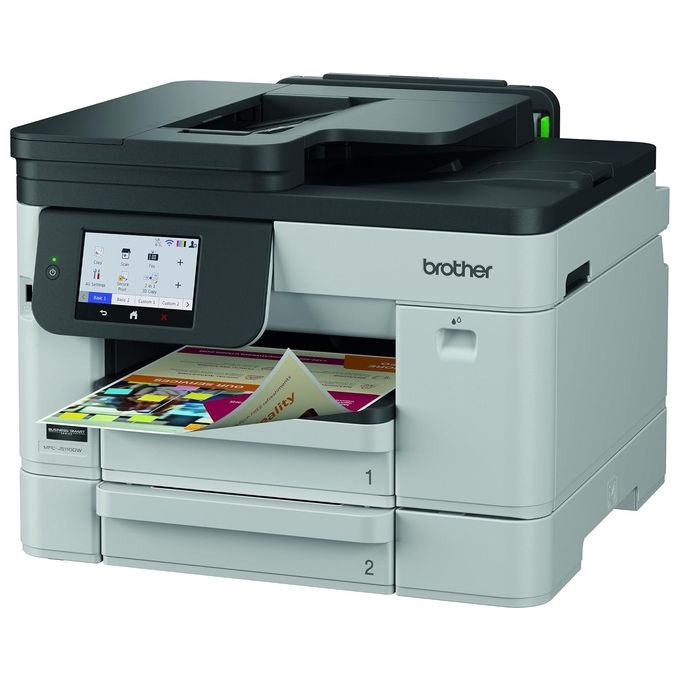 Brother MFCJ5110DWRE1 MFC-J5110DW Stampante Multifunzione 4-in-1 A4 28 ppm Colore Wi-Fi Ethernet ADF 50 fogli Fax colore Nero