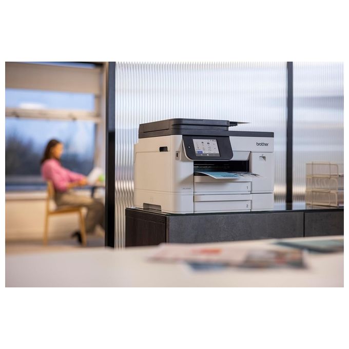 Brother MFCJ5110DWRE1 MFC-J5110DW Stampante Multifunzione 4-in-1 A4 28 ppm Colore Wi-Fi Ethernet ADF 50 fogli Fax colore Nero