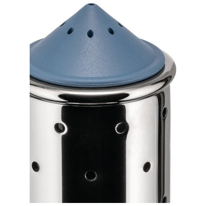 Alessi MGSAL B Spargisale in Acciaio Inox con Tappo Nero colore Nero