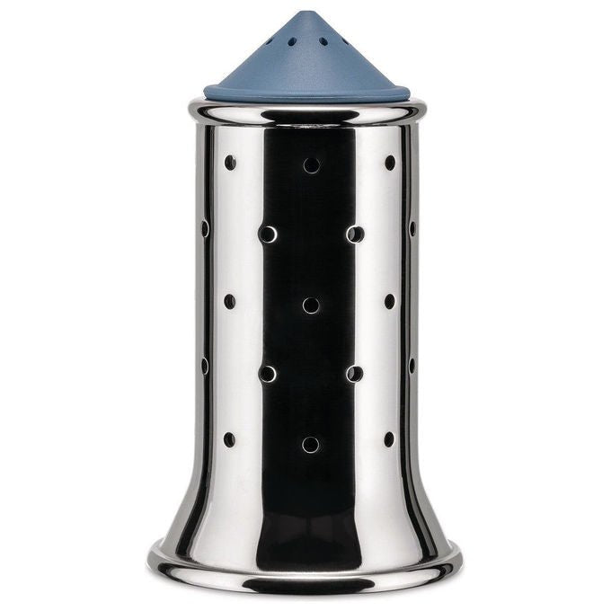 Alessi MGSAL B Spargisale in Acciaio Inox con Tappo Nero colore Nero