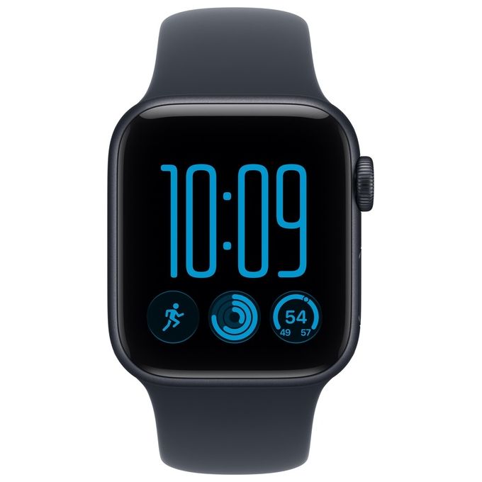 Apple MJL14ZR-A Apple Watch SE 3 GPS Smartwatch Cassa 40 mm in Alluminio Mezzanotte con Cinturino Sport Blu Marino colore Blu Marini