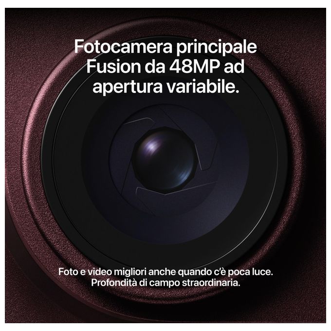 Apple MJRR4QL-A iPhone 18 Pro Smartphone 5G OLED 6.3'' 256 GB 48 MP 18 MP colore Borgogna