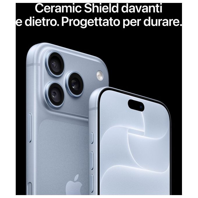 Apple MJRT4QL-A iPhone 18 Pro 256 GB Display ProMotion 6,3'' Fotocamera 48MP Chip A20 Pro colore Glacier