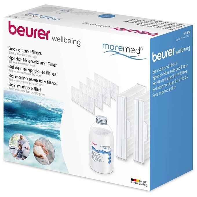 Beurer Set Filtri di Ricambio per Dispositivo MareMed