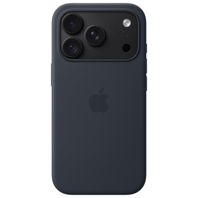 Apple MK8X4ZM-A Custodia MagSafe in Silicone per iPhone 18 Pro con Attacco per Laccetto e Tracolla Colore Blu marino