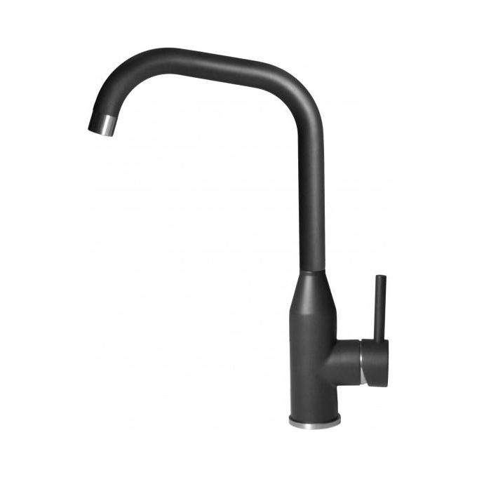 Elleci MMKDOR70 Dora Miscelatore monocomando con canna alta girevole finitura Metaltek Modern Ghisa 70