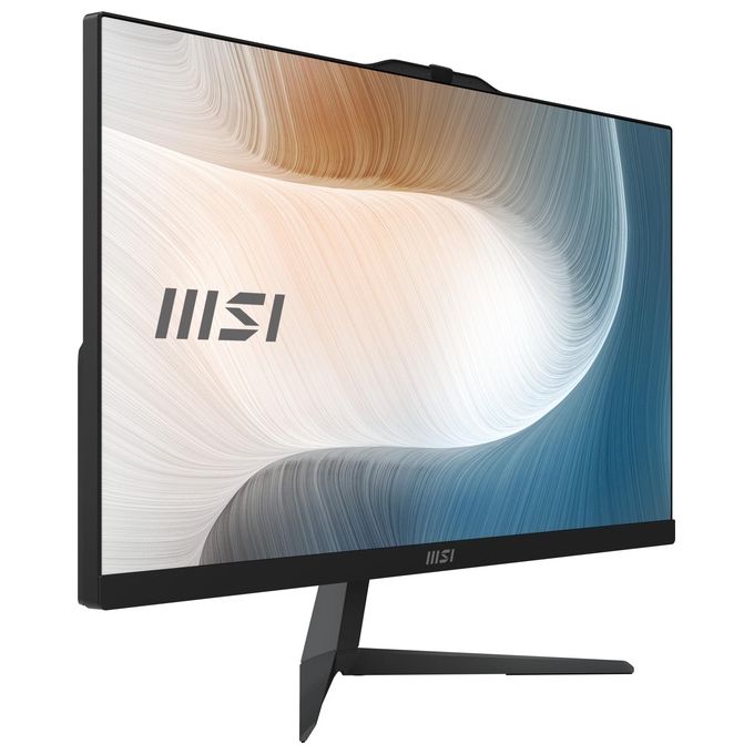 MSI MODERN AM242 1M-1221EU Modern AM242 All-in-One PC Intel Core 3 100U 8 GB DDR5 256 GB SSD Windows 11 Pro Wi-Fi 6E colore Nero