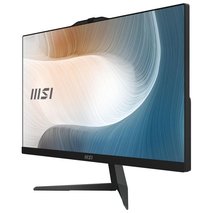 MSI MODERN AM242 1M-1221EU Modern AM242 All-in-One PC Intel Core 3 100U 8 GB DDR5 256 GB SSD Windows 11 Pro Wi-Fi 6E colore Nero