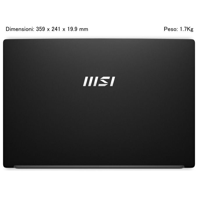 MSI MODERN 15 B13M-448IT Computer portatile Intel Core i5 8GB RAM 512GB SSD colore Nero