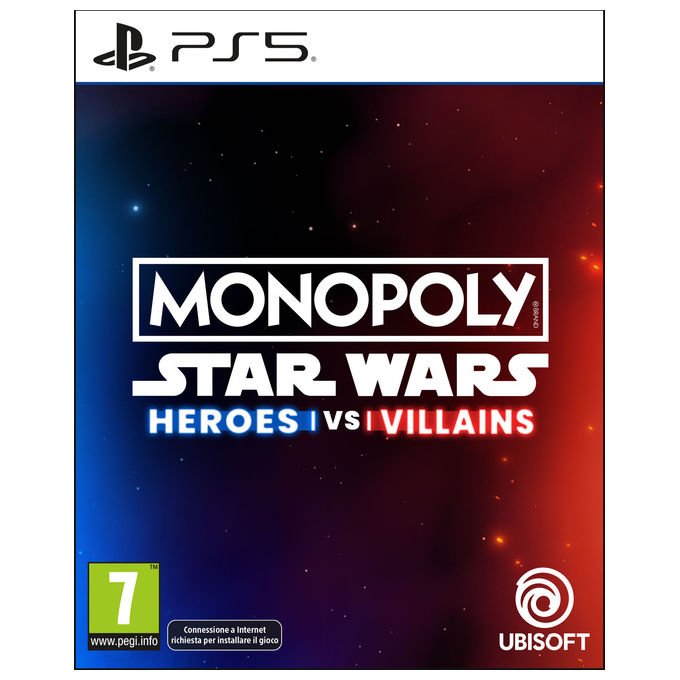 Ubisoft Monopoly Star Wars Heroes vs Villains Videogioco PS5 Multiplayer Online Co-op Locale 2v2 3v3