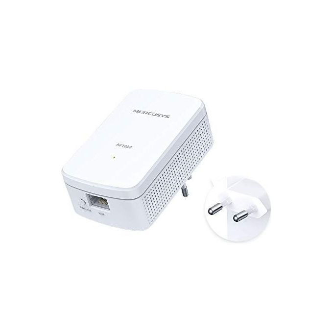 Mercusys MP500 KIT Adattatore di Rete PowerLine 1000Mbit-s Collegamento Ethernet LAN Bianco
