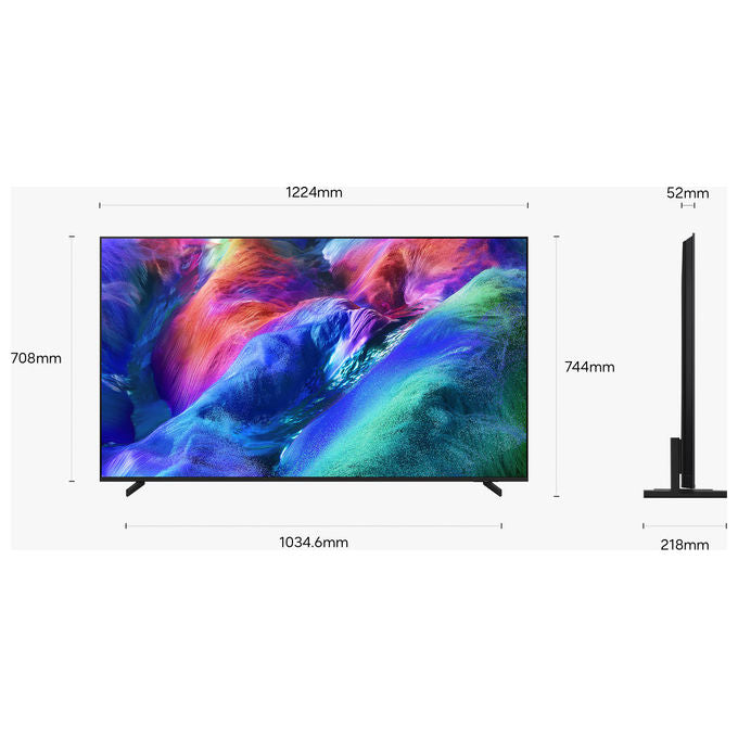 Samsung MRE55R85HAUXZT Micro RGB 55'' Smart TV 4K UHD Motion Xcelerator 144Hz Dolby Atmos colore Nero