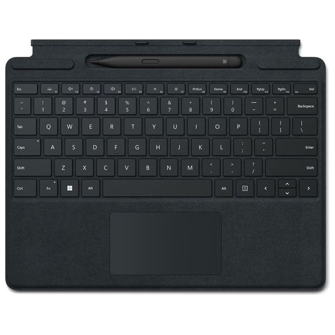 Microsoft Tastiera Signature per Surface Pro con Slim Pen 2 - Nero