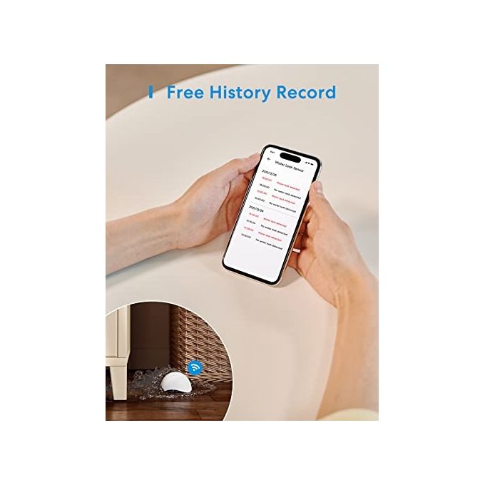 Meross Smart Rilevatore di Acqua Set Intelligente con Hub