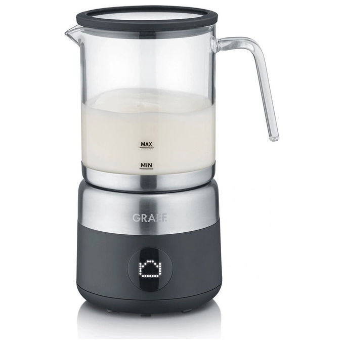 Graef MS802EU Montalatte 5 funzioni Caldo e Freddo Capacita' schiumatura 250 ml Capacita' riscaldamento 400 ml Materiale ciotola in vetro colore Nero