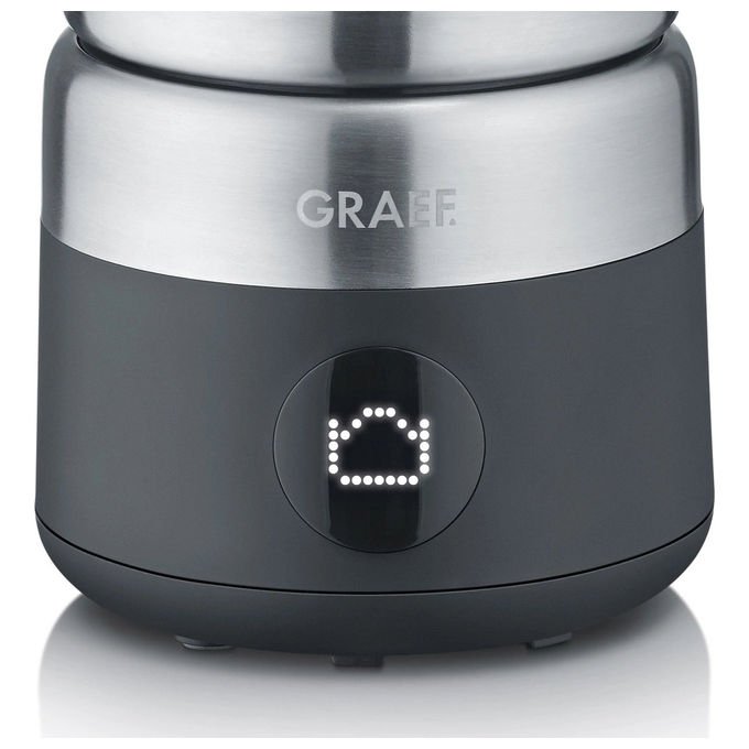 Graef MS802EU Montalatte 5 funzioni Caldo e Freddo Capacita' schiumatura 250 ml Capacita' riscaldamento 400 ml Materiale ciotola in vetro colore Nero