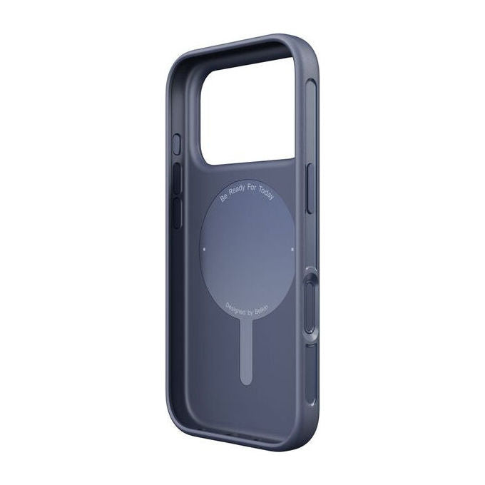 Belkin MSA040HQNY SheerForce Cover per iPhone 17 Pro Max con protezione fino a 4 m e compatibile con ricarica wireless e MagSafe colore Blu marino