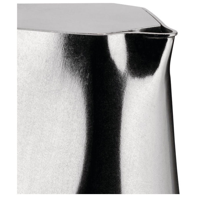 Alessi MT18-6 Caffettiera Moka in Alluminio 6 Tazze 300 ml colore Argento