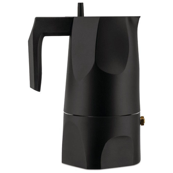 Alessi MT18-6 Caffettiera Moka in Alluminio 6 Tazze 300 ml colore Argento