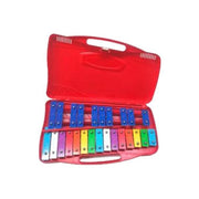Alysee MT25-C-RD Metallofono Cromatico 25 Note Rosso