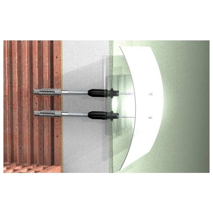 Fissaggio Distanziato Per Cappotti Thermax 8-80 M6 (20 Pz.)