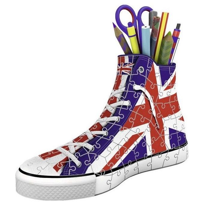 Puzzle 3D Sneaker Union Jack 108 Pezzi