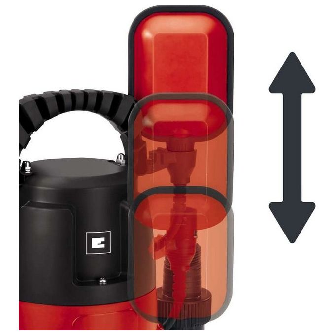 Einhell Pompa Acque Chiare GH-SP 2768 Pompa ad Immersione Affidabile per Svuotare Cantine e Stagni con Altezza di Aspettamento Regolabile