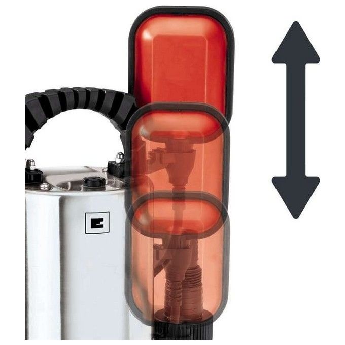 Einhell Elettropompa Acque Scure 520W Gh-Dp5225N per Giardino con Portata Massima di 10000l-h e Prevalenza Fino a 7 Metri
