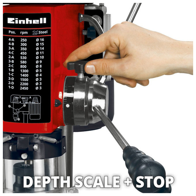 Einhell Trapano A Colonna Tc-Bd 630