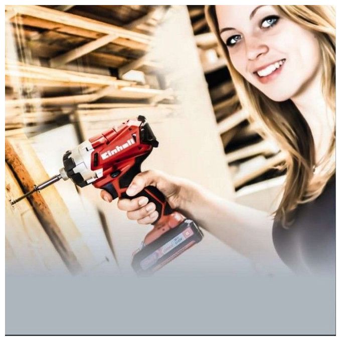 Einhell Avvitatore A Impulsi A Batteria Te-Ci 18 Li Kit