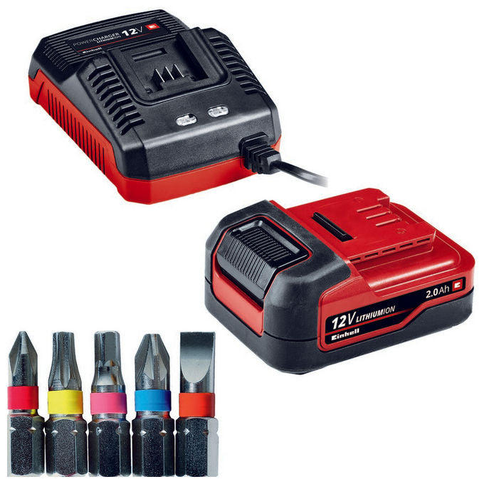Einhell Trapano Avvitatore A Batteriate-Cd 12-1 Li (1X2,0 Ah)