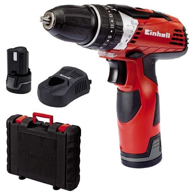 Einhell Trapano A Percussione A Batteria Te-Cd 12 Li-I
