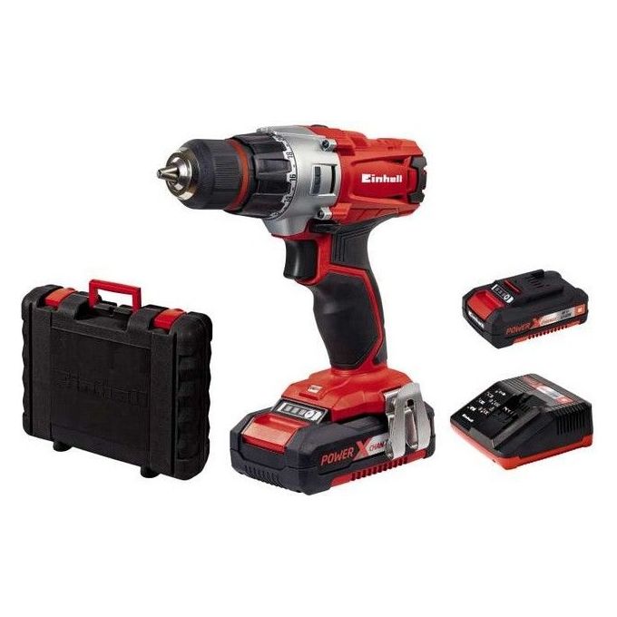 Einhell Trapano Batteria 1+1 Pxc Te-Cd18-2Likit