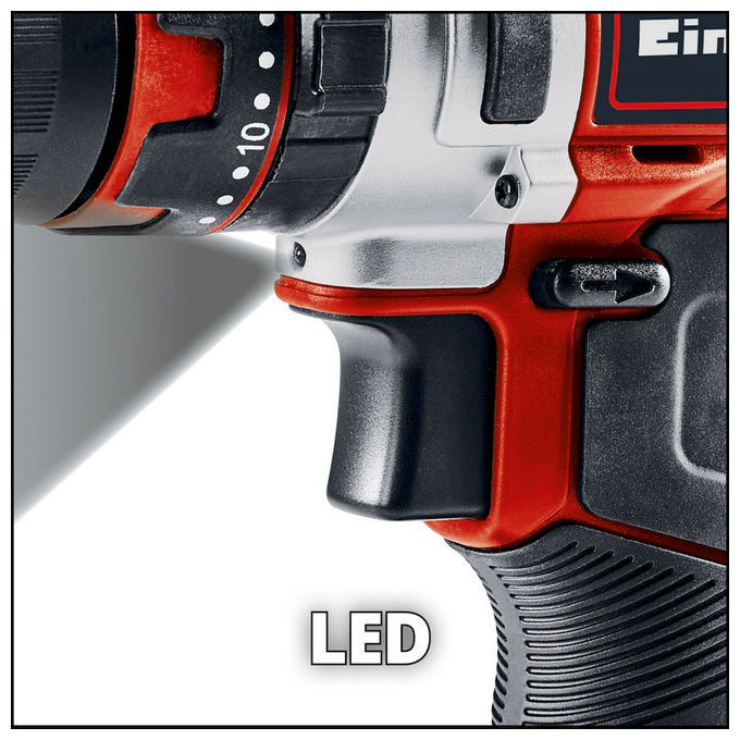 Einhell Trapano A Percussione A Batteria Te-Cd 12 Li-I