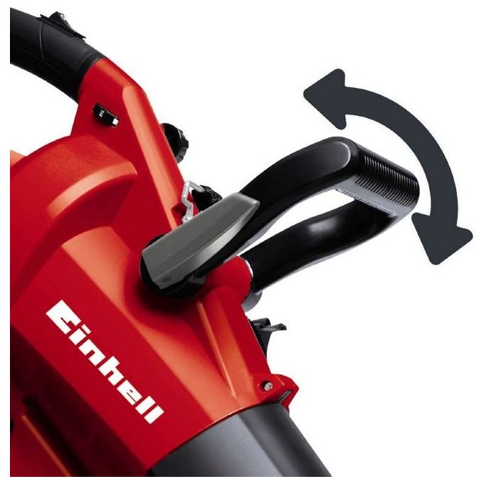 Einhell Soffiatore Aspiratore Elettrico GC-EL 2600 E Potenza 2600 W Capacita' Aspirazione Fino a 780 m³-h e Funzione Trituratore