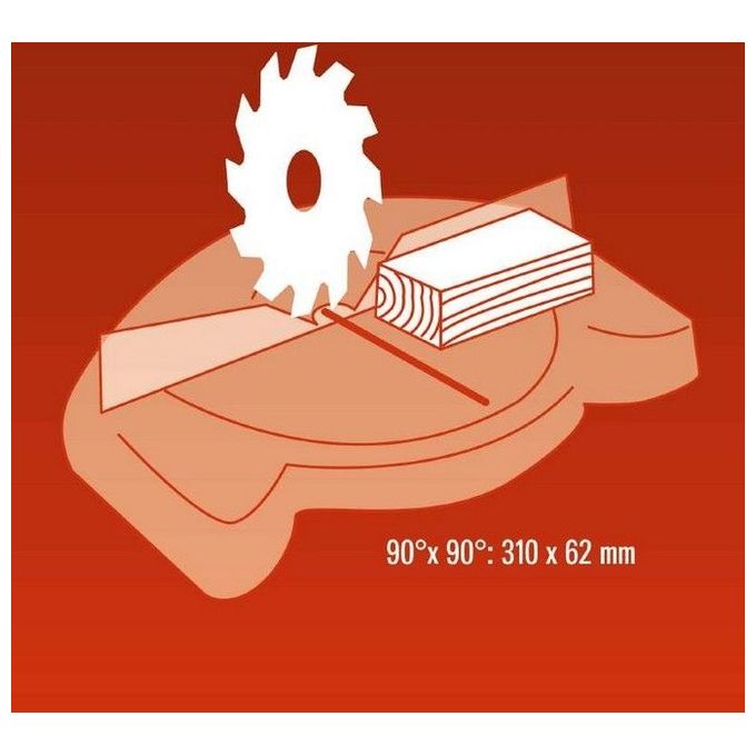 Einhell Troncatrice Radiale 1500W Tc-Sm2131Dual