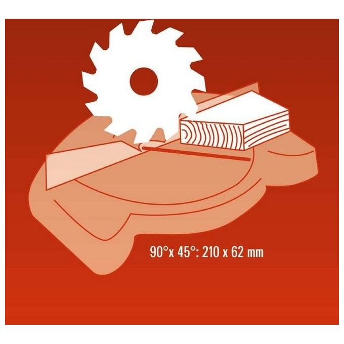 Einhell Troncatrice Radiale 1500W Tc-Sm2131Dual