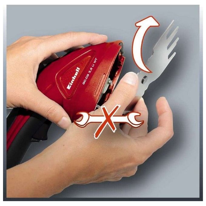 Einhell Forbici A Batteria Gc-Cg 3,6 Li Wt