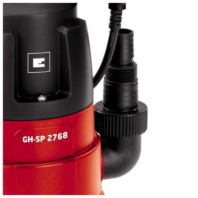 Einhell Pompa Acque Chiare GH-SP 2768 Pompa ad Immersione Affidabile per Svuotare Cantine e Stagni con Altezza di Aspettamento Regolabile