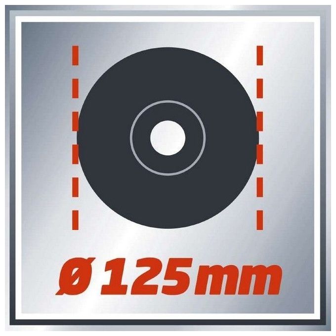 Einhell Smerigliatrice Angolare Tc-Ag 125