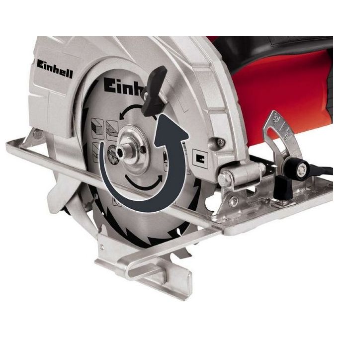 Einhell Sega Circolare Manuale TC-CS 1400-1 Utensile Efficiente per Fai da Te in Brico e Giardino Con Elevata Precisione di Taglio
