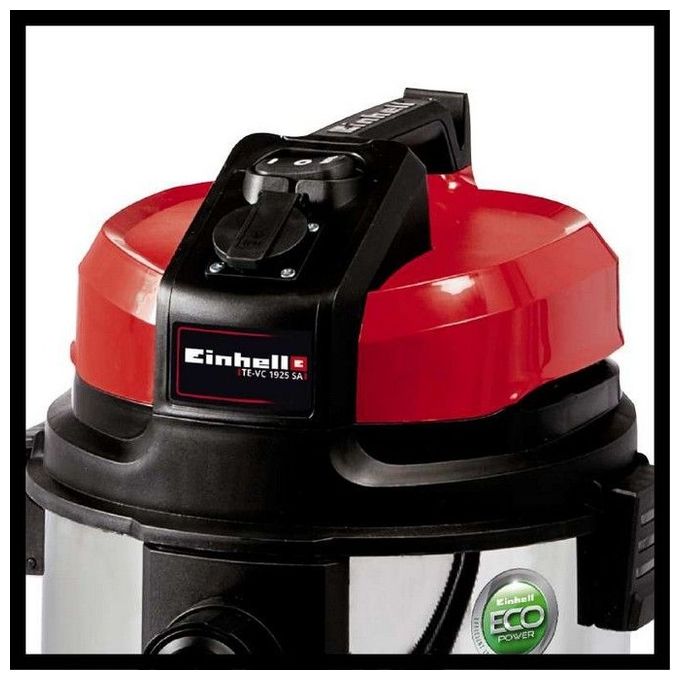 Einhell Bidone Aspiratutto Te-Vc 1925 Sa Potente e Versatile con Serbatoio in Acciaio e Utensili Inclusi