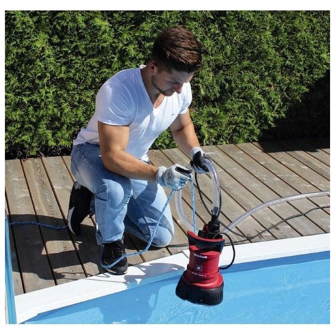 Einhell Pompa Per Acque Chiare E Scure Ge-Dp 5220 Ll Alta Prestazione per Giardino e Fognature