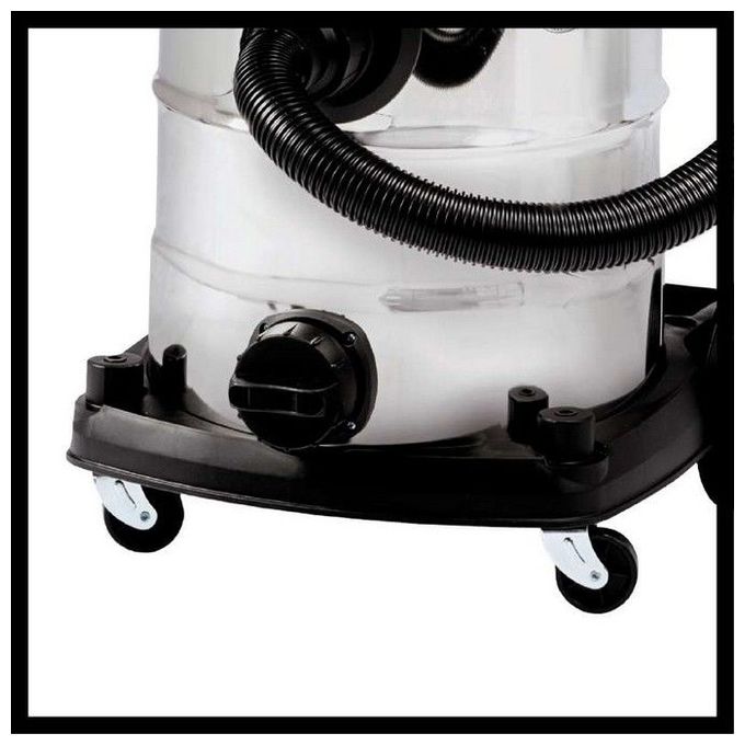 Einhell Bidone Aspiratutto Te-Vc 1925 Sa Potente e Versatile con Serbatoio in Acciaio e Utensili Inclusi