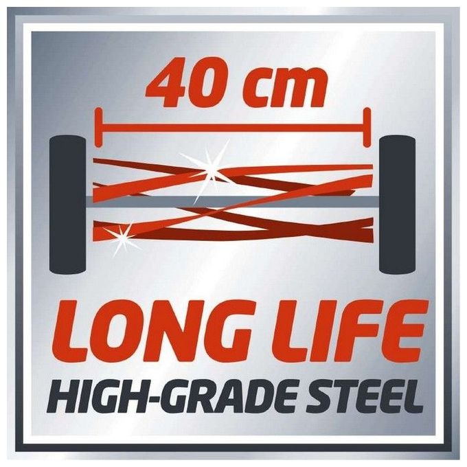 Einhell Tagliaerba A Spinta Gc-Hm 40 per Giardinaggio Efficiente e Maneggevole