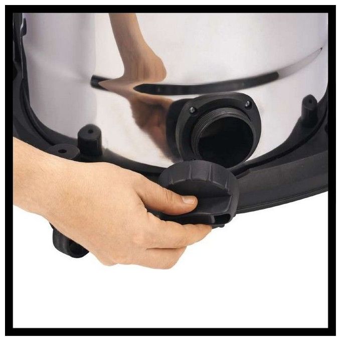 Einhell Bidone Aspiratutto Te-Vc 1925 Sa Potente e Versatile con Serbatoio in Acciaio e Utensili Inclusi