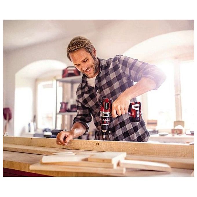 Einhell Trapano Batteria 1+1 Pxc Te-Cd18Li-Ibl