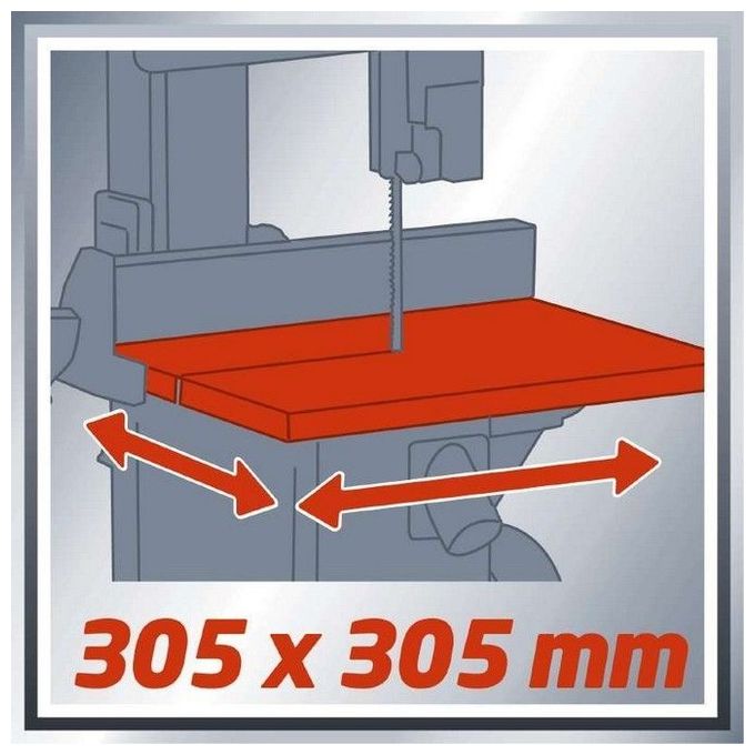 Einhell Sega A Nastro Per Legno E Materiali Plastici 250W Tc-Sb 200-1
