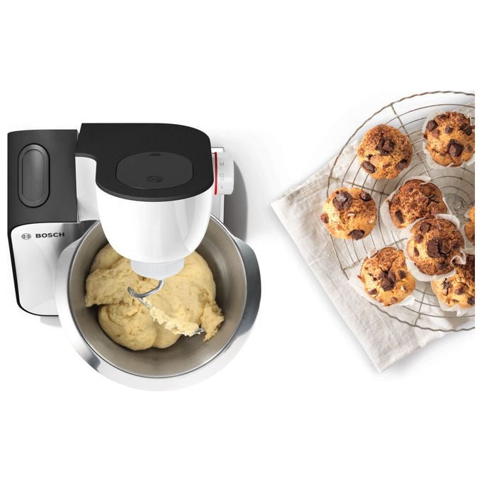 Bosch MUM50123 MUM5 Start Line Robot da Cucina 800 W 3,9 L colore Arancione Argento Trasparente Bianco