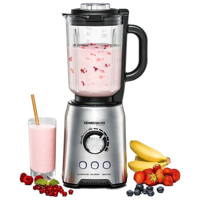Rommelsbacher MX 1250 Frullatore da tavolo 1,75 L 1200 W 22000 rpm Acciaio inox